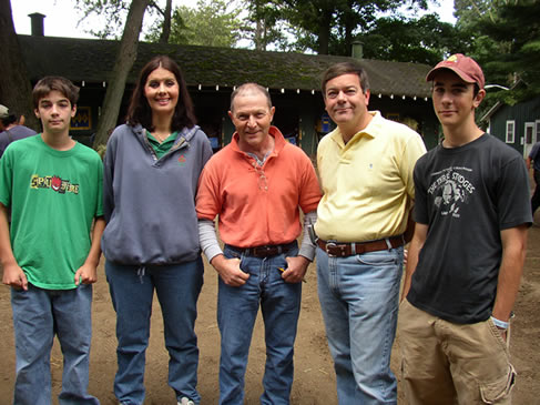 Partnership Team at the barn